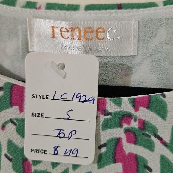 Renee C Blouse NWT! - Picture 5 of 5